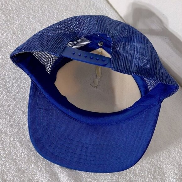 Vintage Gulf Alberta Canada Pipeline Mesh Back Snap Back Trucker Hat - Picture 7 of 12